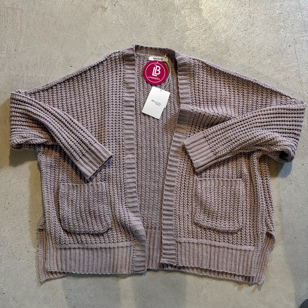Soft knit cardigan